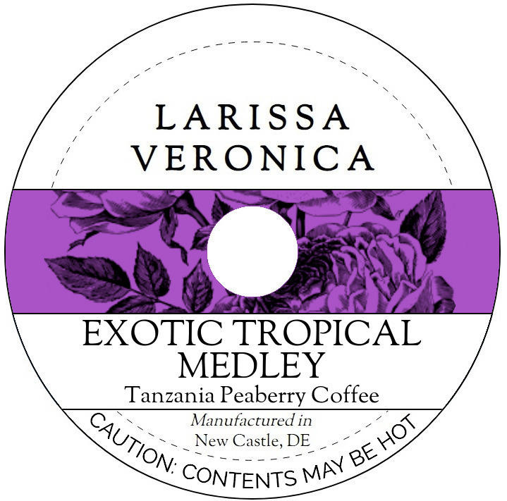 Exotic Tropical Medley Tanzania Peaberry Coffee <BR>(Single Serve K-Cup Pods)