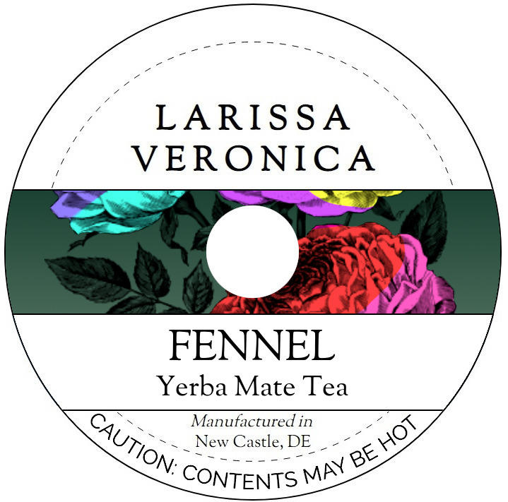 Fennel Yerba Mate Tea <BR>(Single Serve K-Cup Pods)
