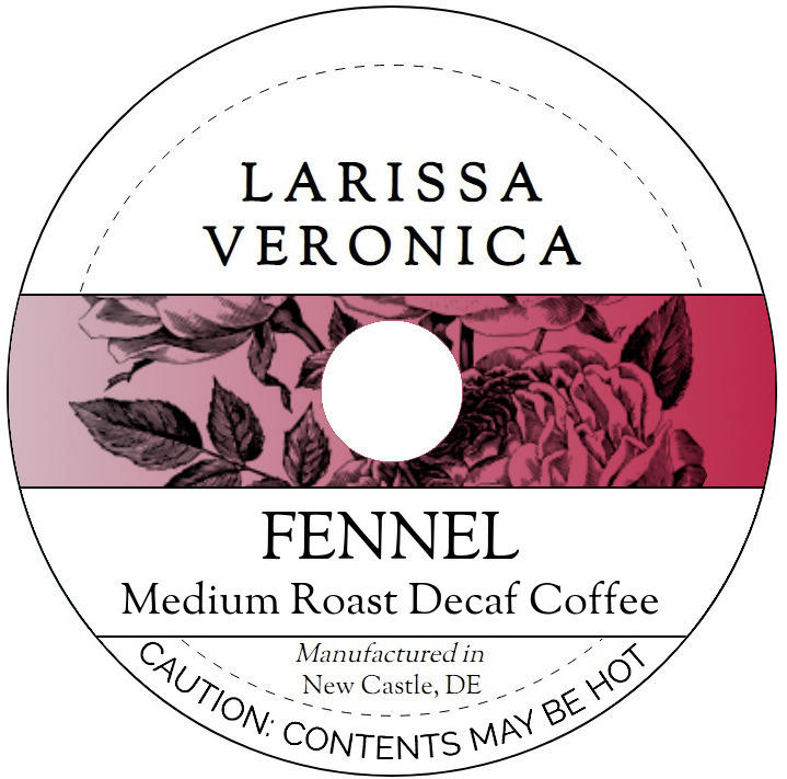 Fennel Medium Roast Decaf Coffee <BR>(Single Serve K-Cup Pods)