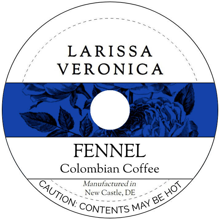 Fennel Colombian Coffee <BR>(Single Serve K-Cup Pods)