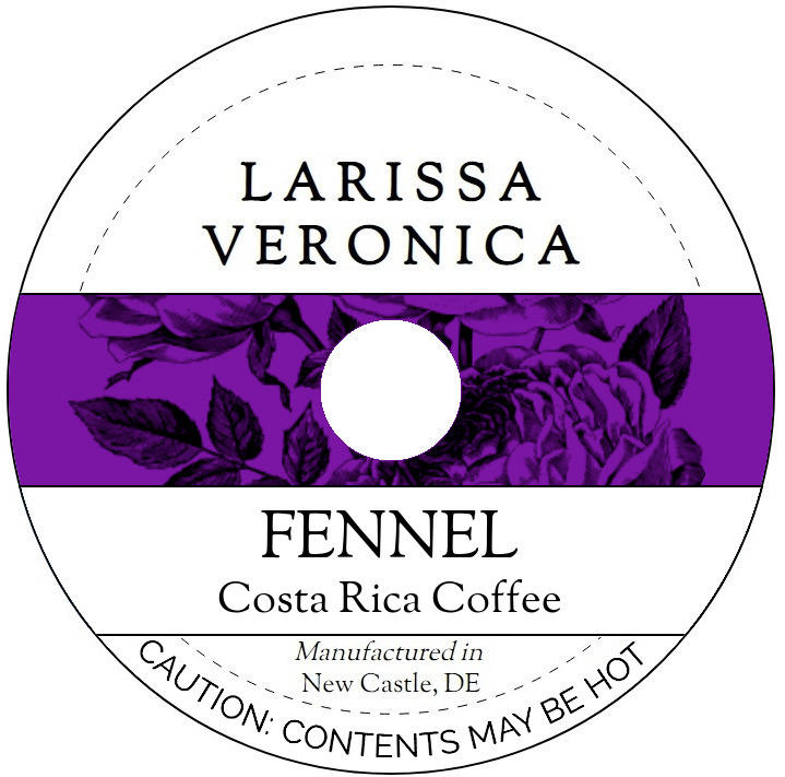 Fennel Costa Rica Coffee <BR>(Single Serve K-Cup Pods)