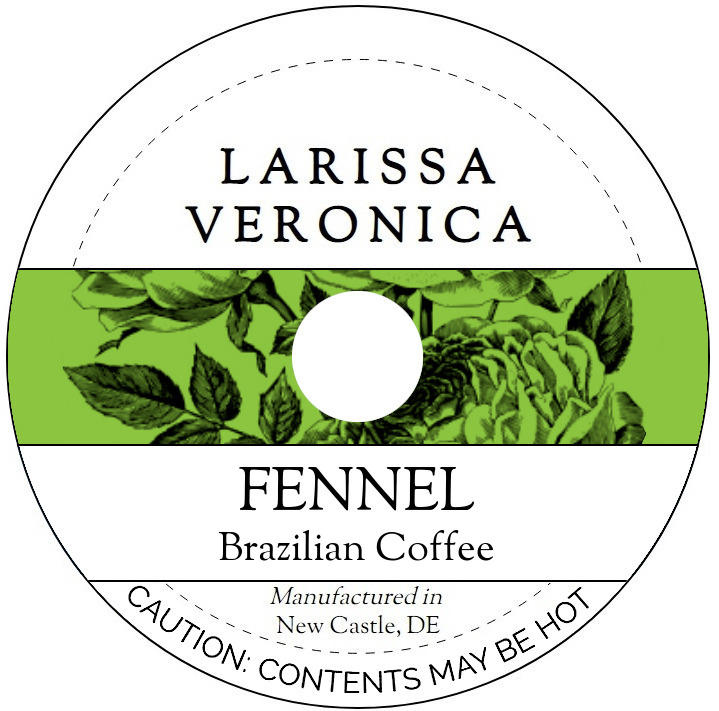 Fennel Brazilian Coffee <BR>(Single Serve K-Cup Pods)