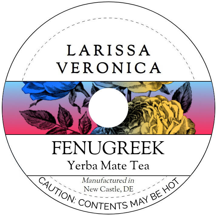 Fenugreek Yerba Mate Tea <BR>(Single Serve K-Cup Pods)