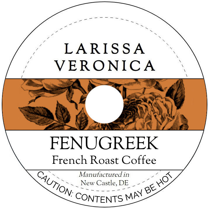 Fenugreek French Roast Coffee <BR>(Single Serve K-Cup Pods)