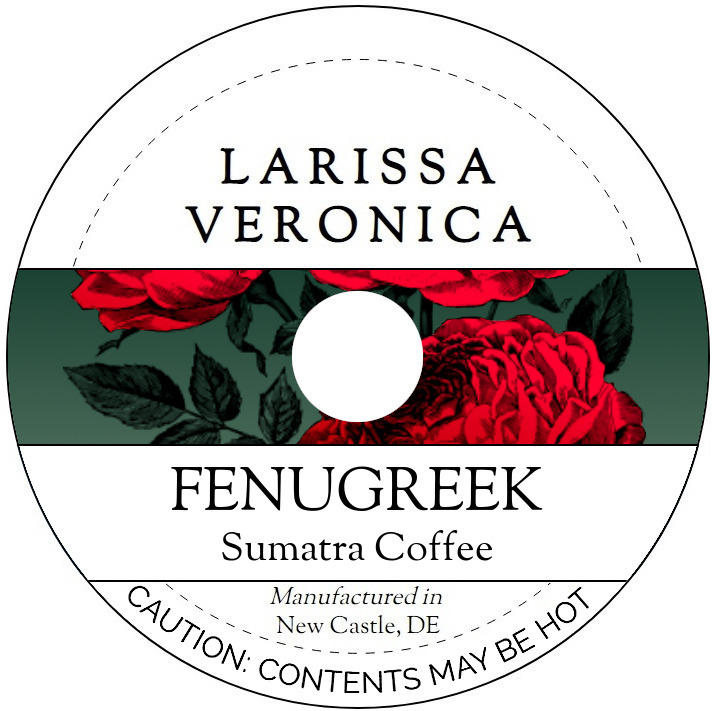 Fenugreek Sumatra Coffee <BR>(Single Serve K-Cup Pods)