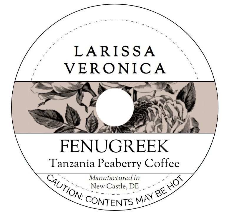 Fenugreek Tanzania Peaberry Coffee <BR>(Single Serve K-Cup Pods)