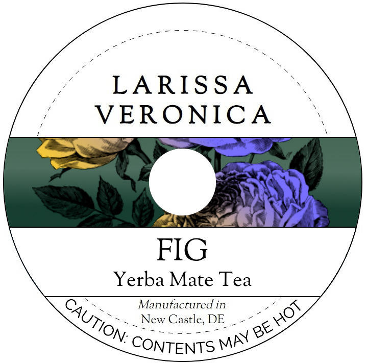 Fig Yerba Mate Tea <BR>(Single Serve K-Cup Pods)