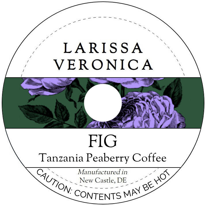 Fig Tanzania Peaberry Coffee <BR>(Single Serve K-Cup Pods)