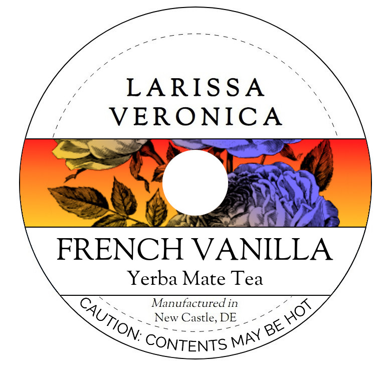 French Vanilla Yerba Mate Tea <BR>(Single Serve K-Cup Pods)