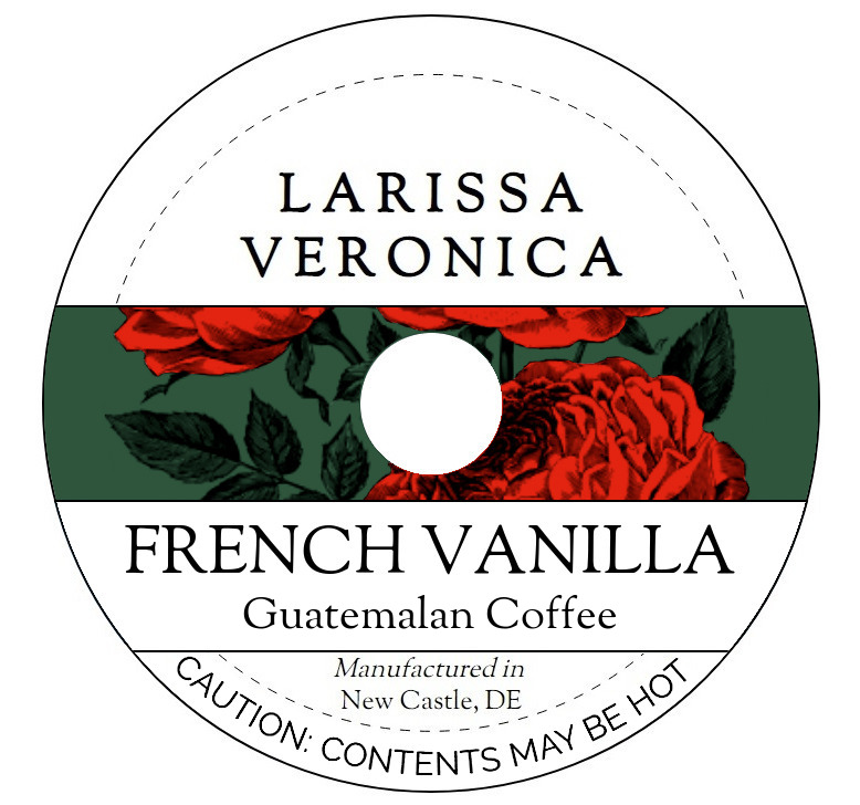French Vanilla Guatemalan Coffee <BR>(Single Serve K-Cup Pods)