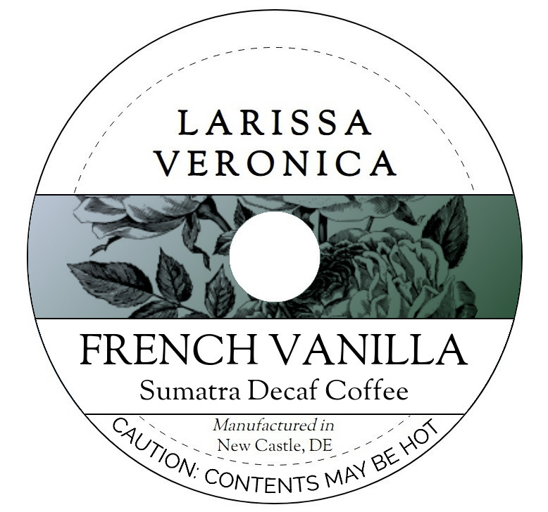 French Vanilla Sumatra Decaf Coffee <BR>(Single Serve K-Cup Pods)