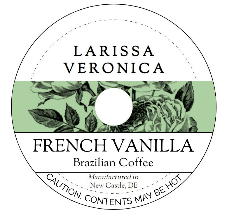 French Vanilla Brazilian Coffee <BR>(Single Serve K-Cup Pods)