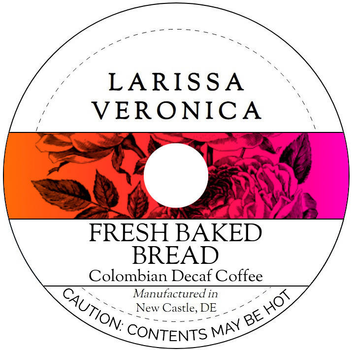 Fresh Baked Bread Colombian Decaf Coffee <BR>(Single Serve K-Cup Pods)