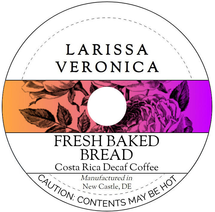 Fresh Baked Bread Costa Rica Decaf Coffee <BR>(Single Serve K-Cup Pods)