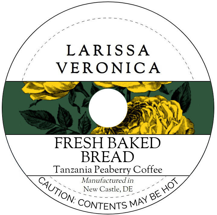 Fresh Baked Bread Tanzania Peaberry Coffee <BR>(Single Serve K-Cup Pods)