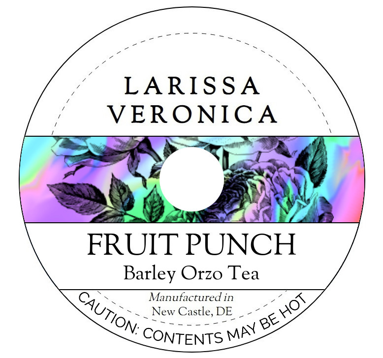 Fruit Punch Barley Orzo Tea <BR>(Single Serve K-Cup Pods)