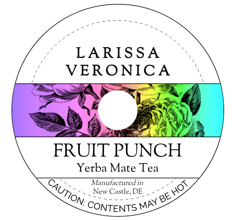 Fruit Punch Yerba Mate Tea <BR>(Single Serve K-Cup Pods)
