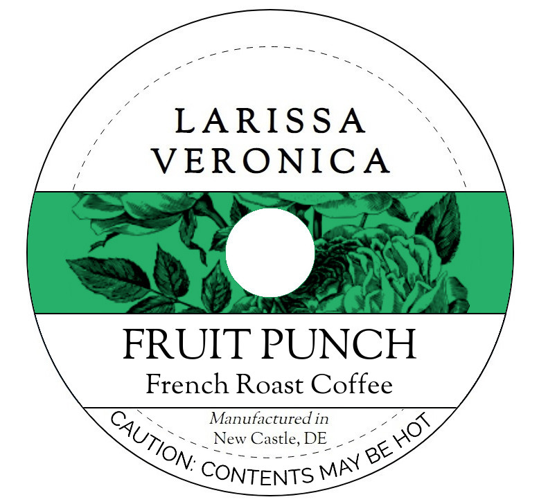 Fruit Punch French Roast Coffee <BR>(Single Serve K-Cup Pods)