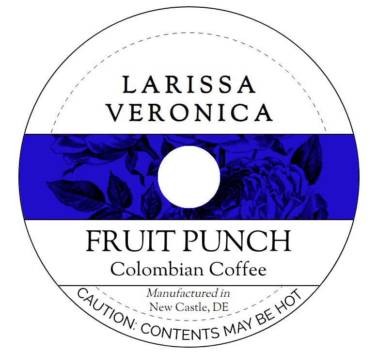 Fruit Punch Colombian Coffee <BR>(Single Serve K-Cup Pods)