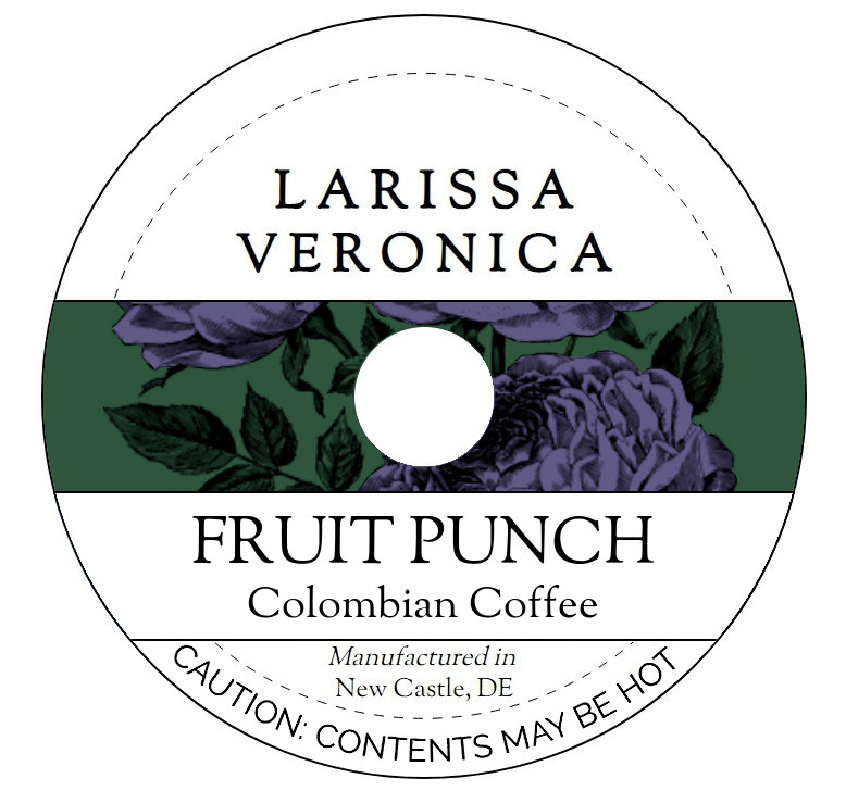 Fruit Punch Colombian Coffee <BR>(Single Serve K-Cup Pods)