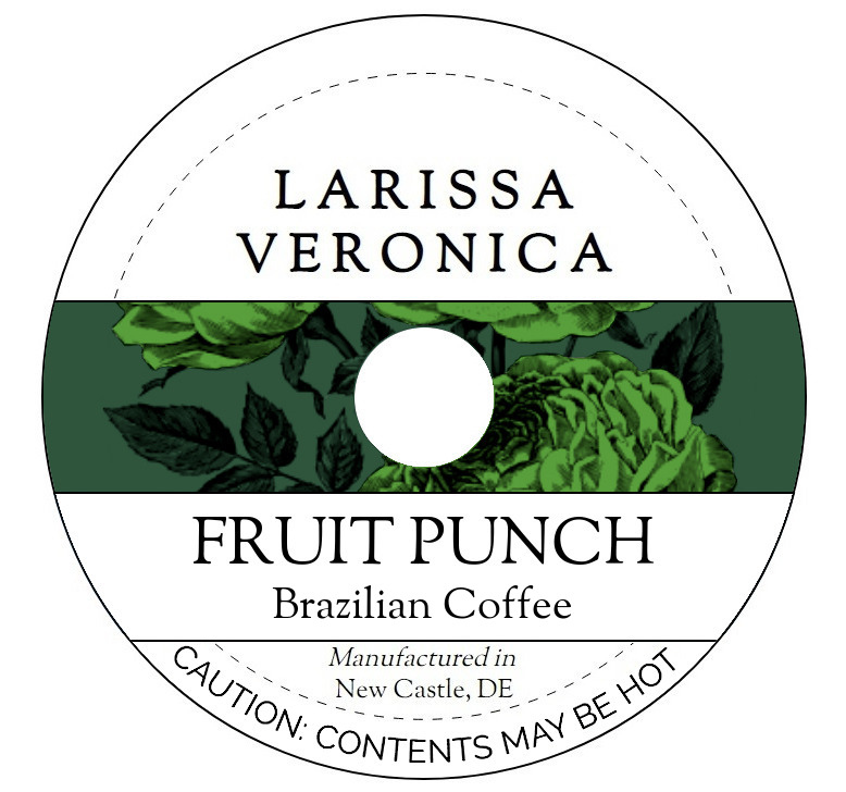 Fruit Punch Brazilian Coffee <BR>(Single Serve K-Cup Pods)