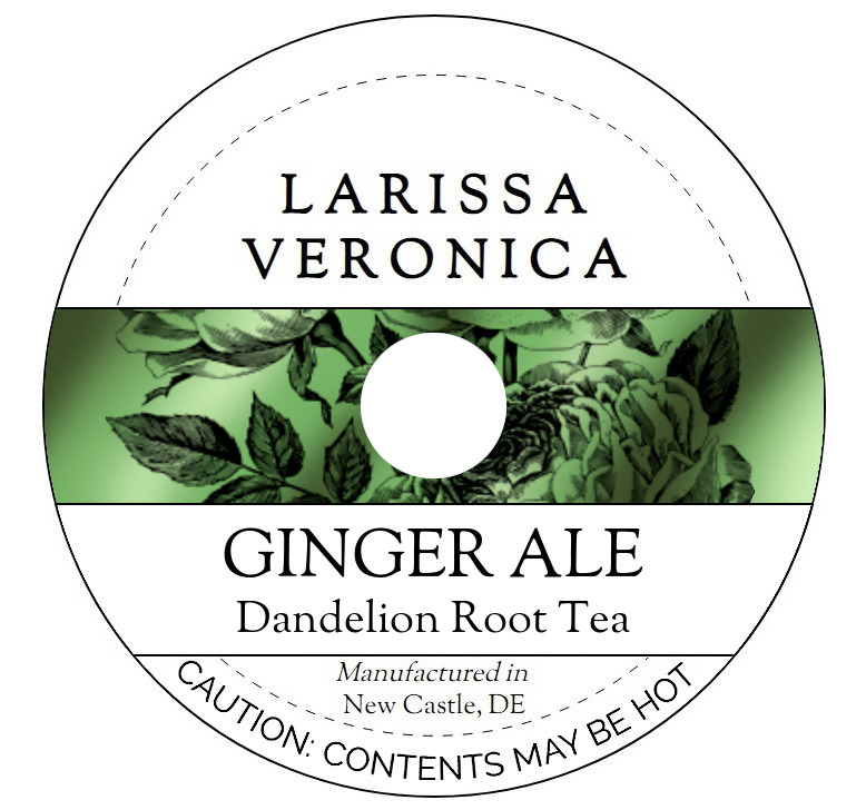 Ginger Ale Dandelion Root Tea <BR>(Single Serve K-Cup Pods)