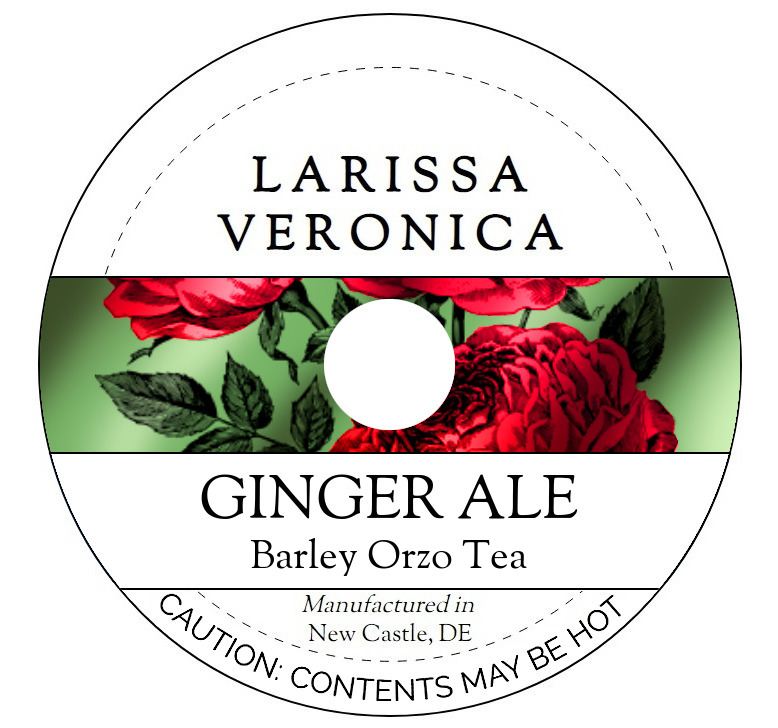 Ginger Ale Barley Orzo Tea <BR>(Single Serve K-Cup Pods)