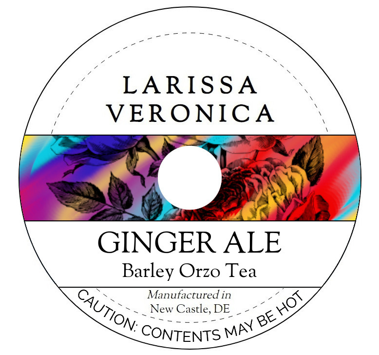 Ginger Ale Barley Orzo Tea <BR>(Single Serve K-Cup Pods)
