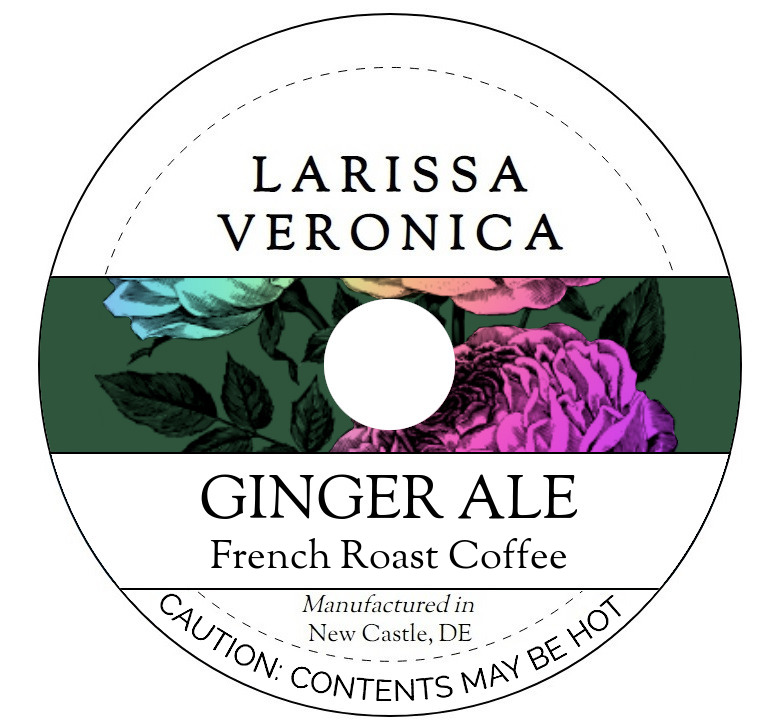 Ginger Ale French Roast Coffee <BR>(Single Serve K-Cup Pods)