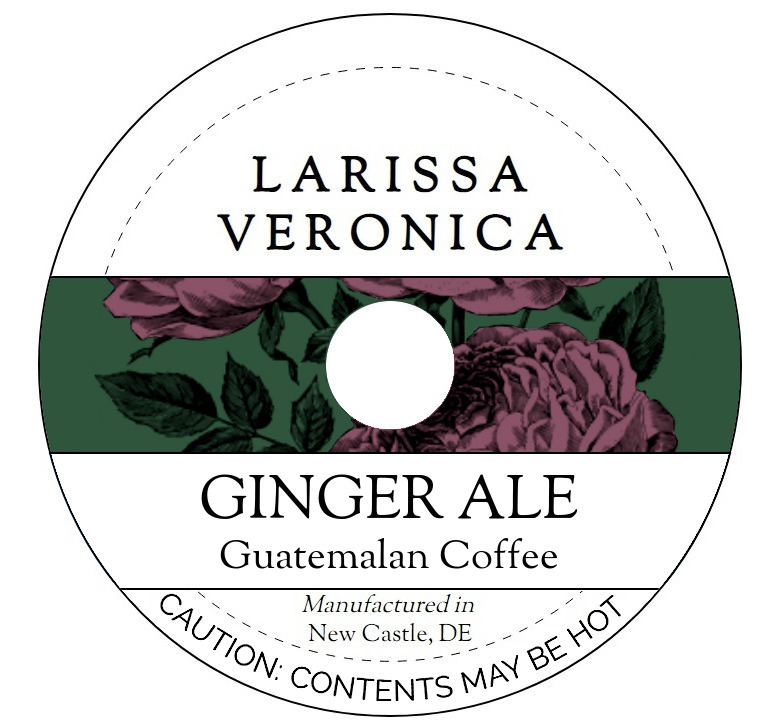 Ginger Ale Guatemalan Coffee <BR>(Single Serve K-Cup Pods)