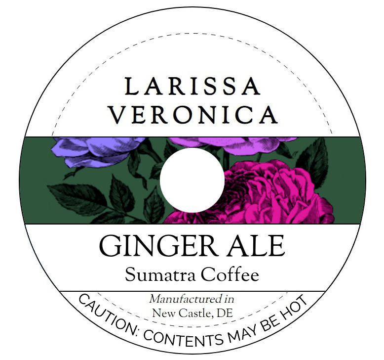 Ginger Ale Sumatra Coffee <BR>(Single Serve K-Cup Pods)