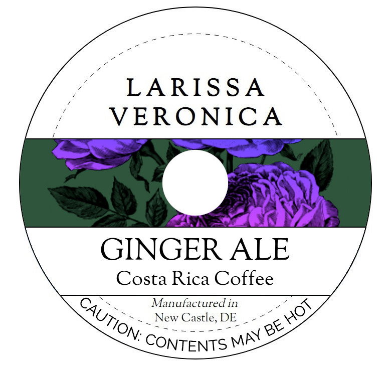 Ginger Ale Costa Rica Coffee <BR>(Single Serve K-Cup Pods)