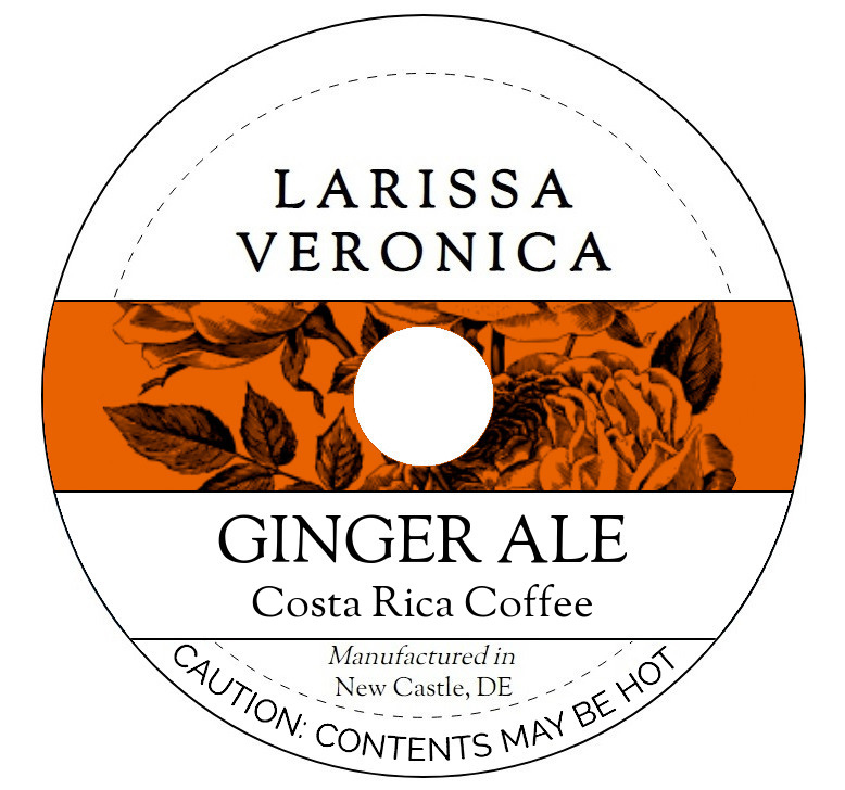 Ginger Ale Costa Rica Coffee <BR>(Single Serve K-Cup Pods)