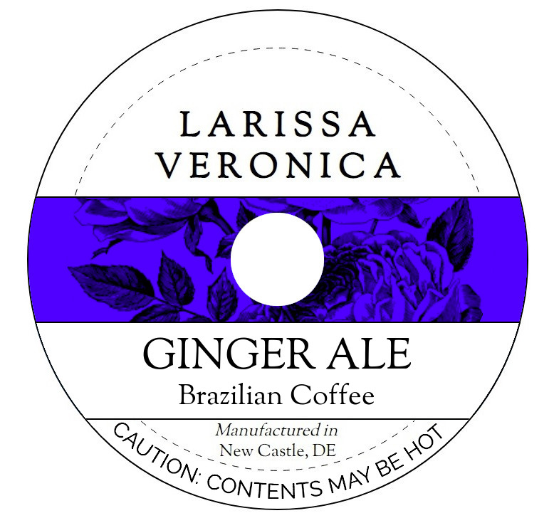 Ginger Ale Brazilian Coffee <BR>(Single Serve K-Cup Pods)
