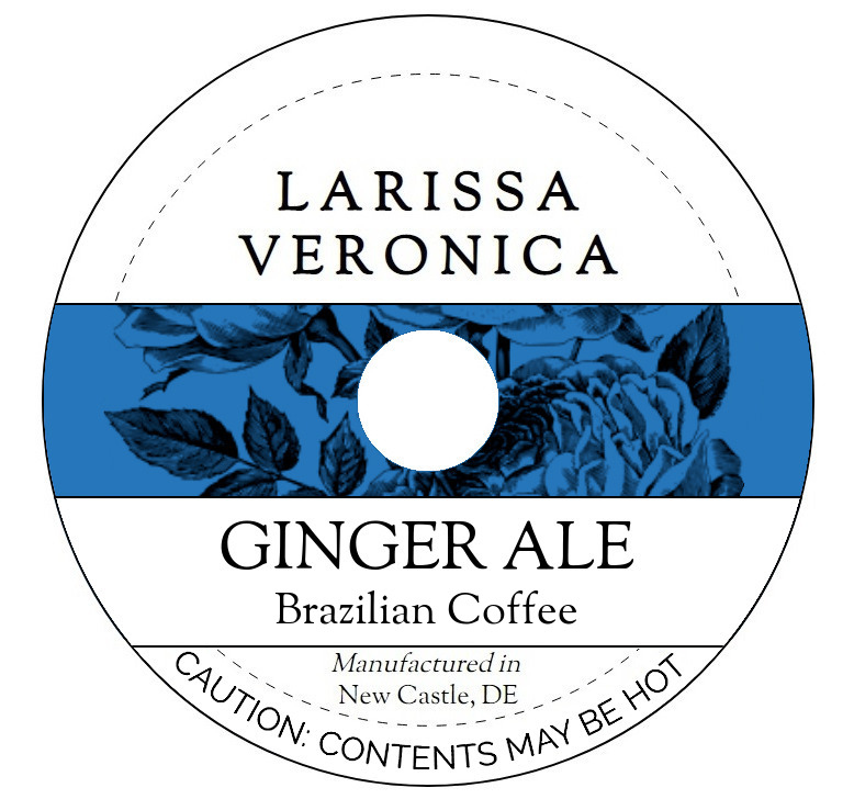 Ginger Ale Brazilian Coffee <BR>(Single Serve K-Cup Pods)