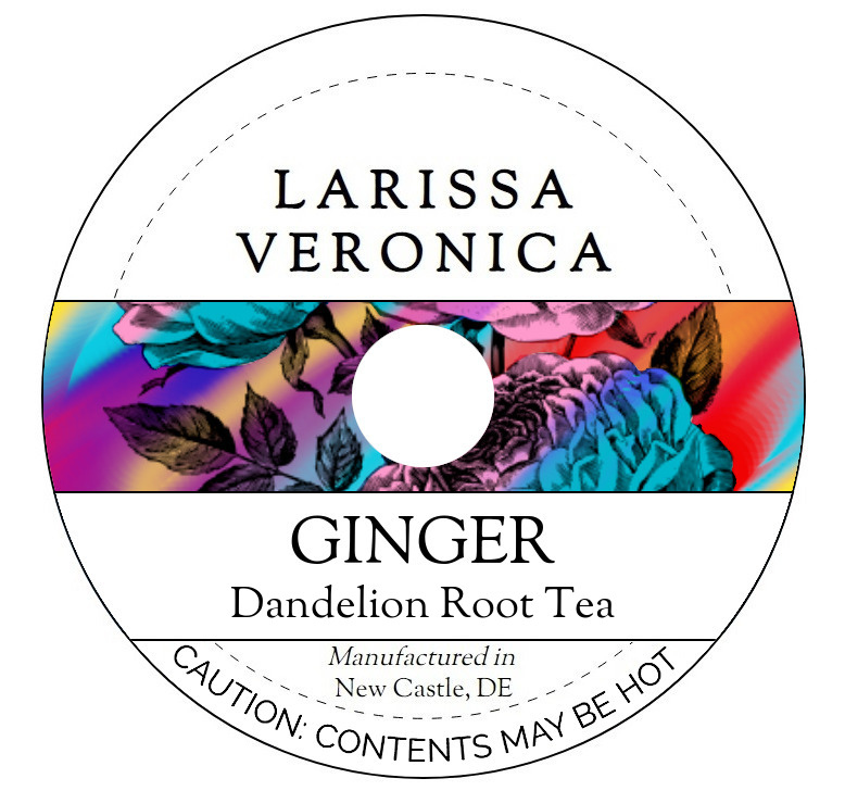 Ginger Dandelion Root Tea <BR>(Single Serve K-Cup Pods)