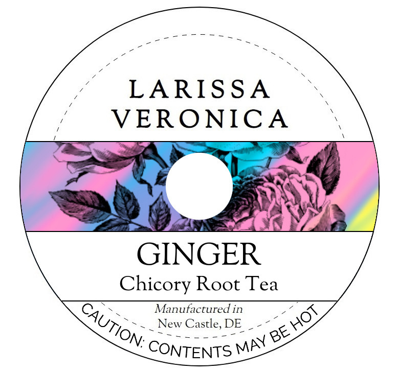 Ginger Chicory Root Tea <BR>(Single Serve K-Cup Pods)