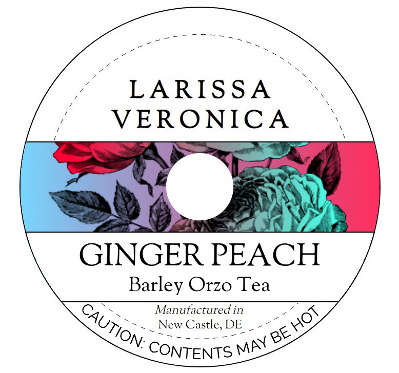 Ginger Peach Barley Orzo Tea <BR>(Single Serve K-Cup Pods)