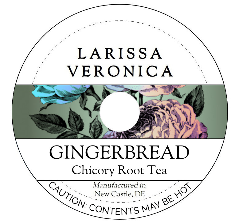 Gingerbread Chicory Root Tea <BR>(Single Serve K-Cup Pods)