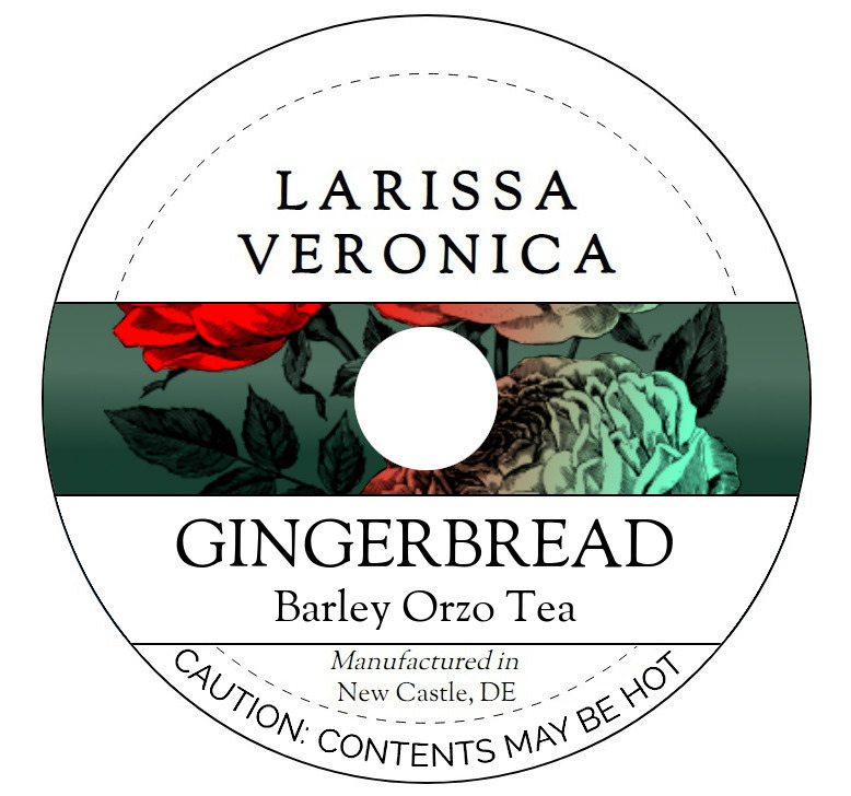 Gingerbread Barley Orzo Tea <BR>(Single Serve K-Cup Pods)