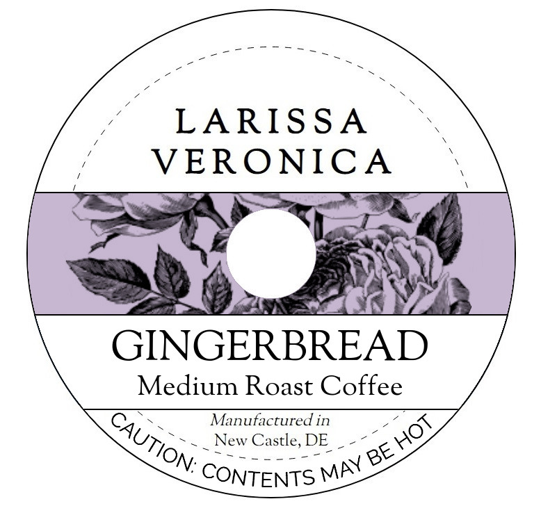 Gingerbread Medium Roast Coffee <BR>(Single Serve K-Cup Pods)