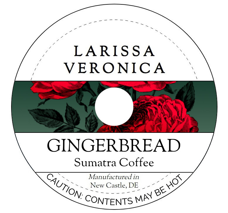 Gingerbread Sumatra Coffee <BR>(Single Serve K-Cup Pods)