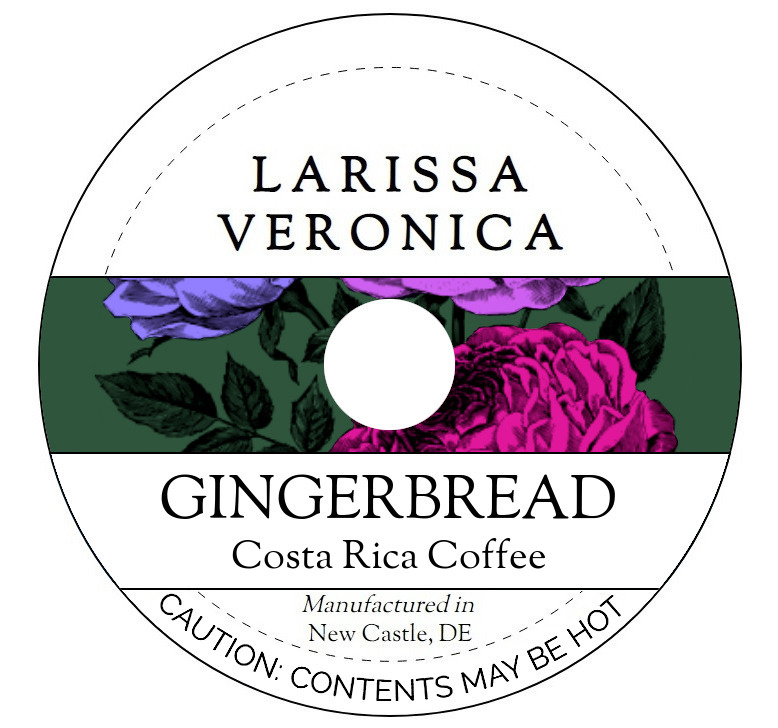 Gingerbread Costa Rica Coffee <BR>(Single Serve K-Cup Pods)