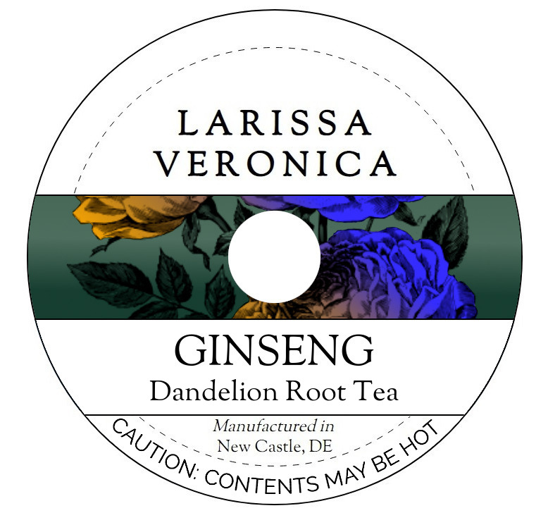 Ginseng Dandelion Root Tea <BR>(Single Serve K-Cup Pods)