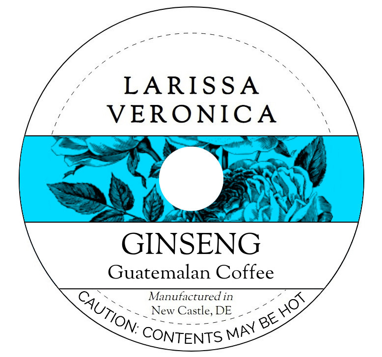 Ginseng Guatemalan Coffee <BR>(Single Serve K-Cup Pods)