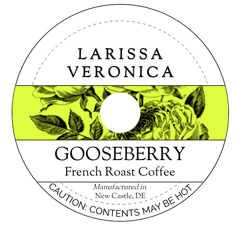 Gooseberry French Roast Coffee <BR>(Single Serve K-Cup Pods)