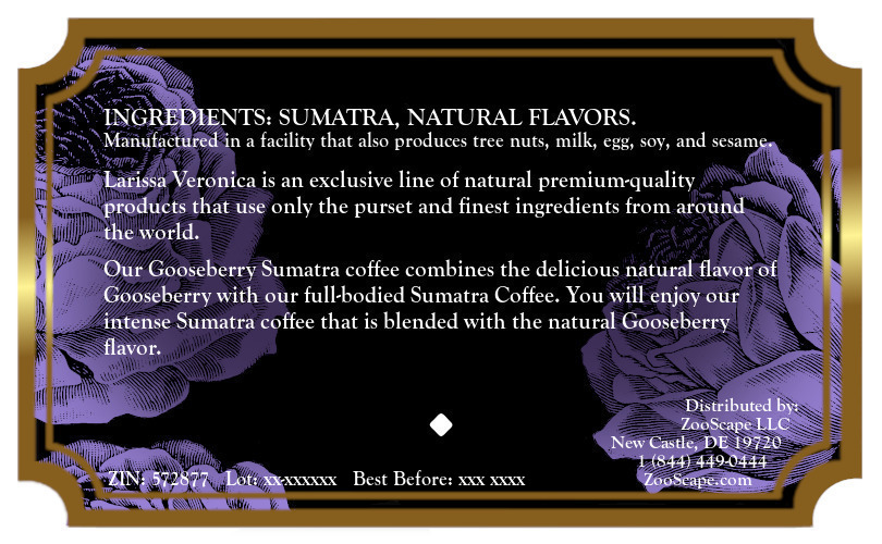 Gooseberry Sumatra Coffee <BR>(Single Serve K-Cup Pods)