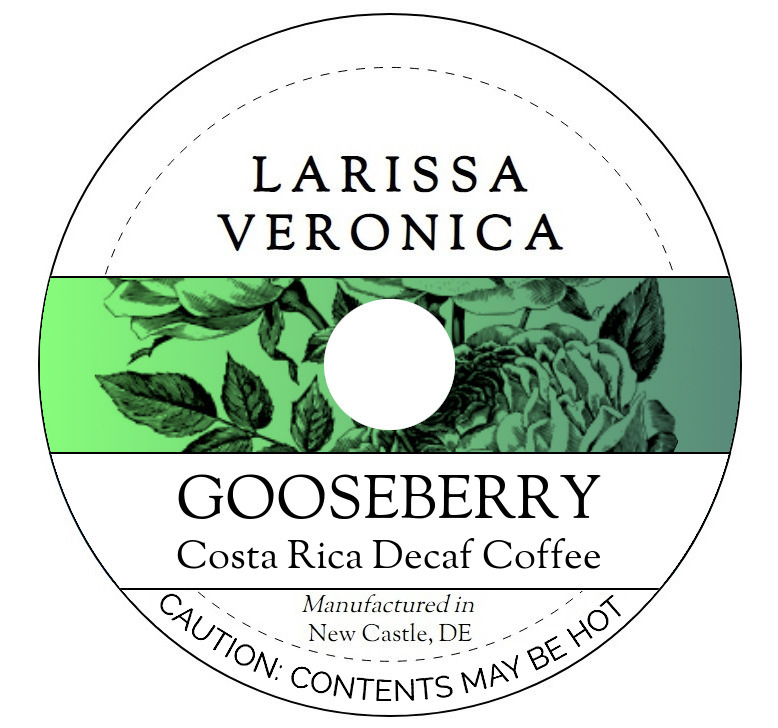 Gooseberry Costa Rica Decaf Coffee <BR>(Single Serve K-Cup Pods)