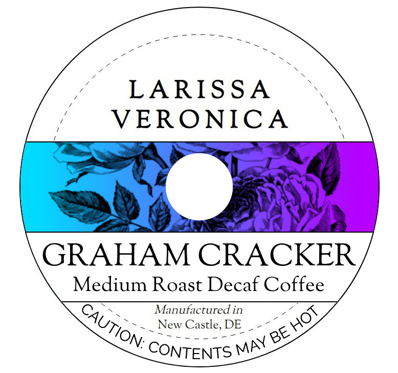 Graham Cracker Medium Roast Decaf Coffee <BR>(Single Serve K-Cup Pods)