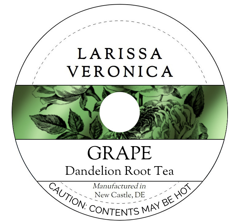 Grape Dandelion Root Tea <BR>(Single Serve K-Cup Pods)